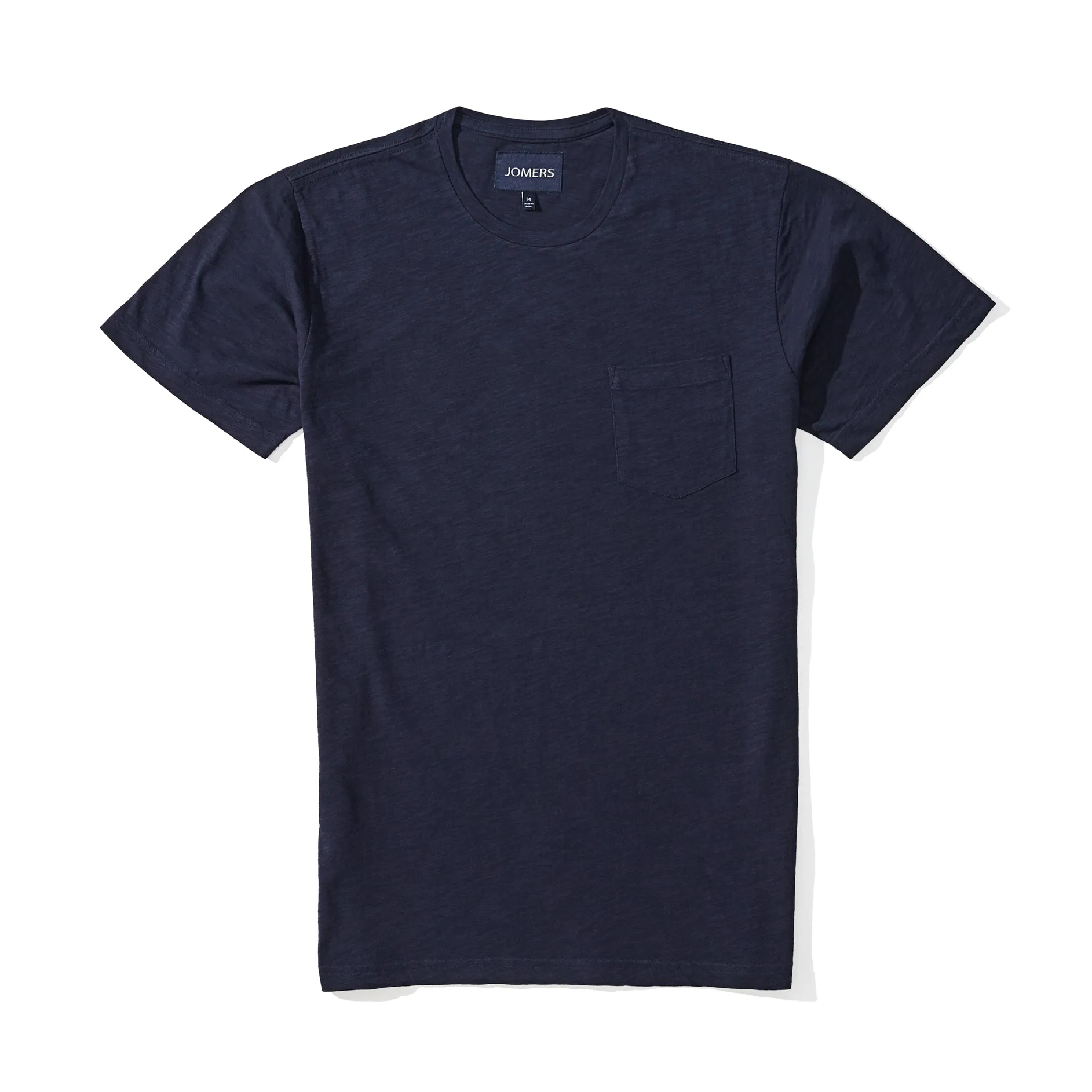 Whitaker - Navy Pima Slub Tee