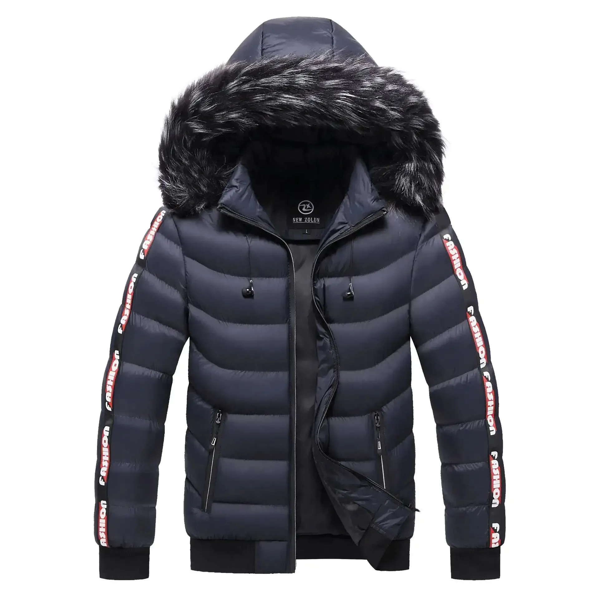 Winter Men Warm Hooded^