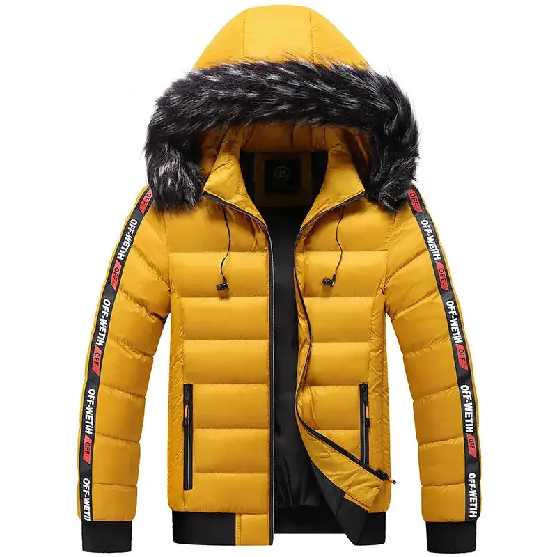 Winter Men Warm Hooded^